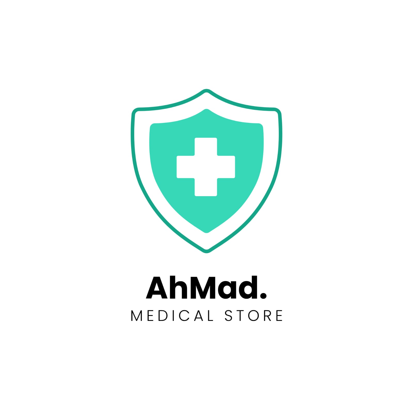 Ahmad Medical Store Logo